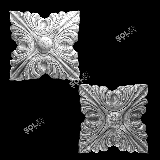 CNC Woodcut Model Files Kit 3D model image 2