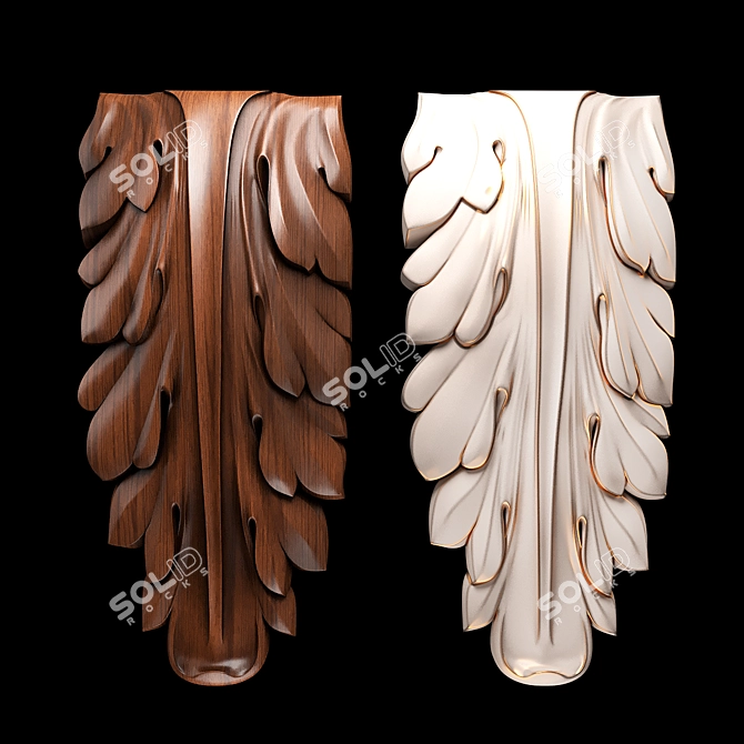 3D CNC Woodworking Model Files 3D model image 1