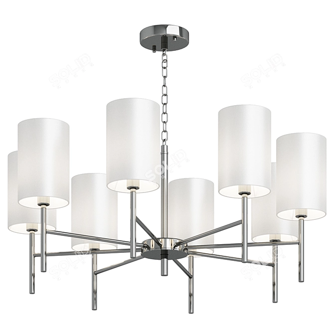 Evoluce Noia SLE107303-08 Chandelier 3D model image 1