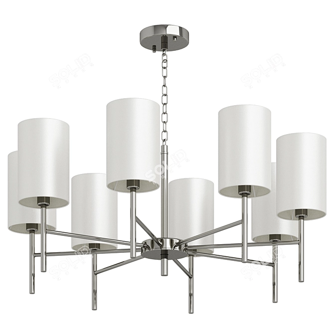 Evoluce Noia SLE107303-08 Chandelier 3D model image 2