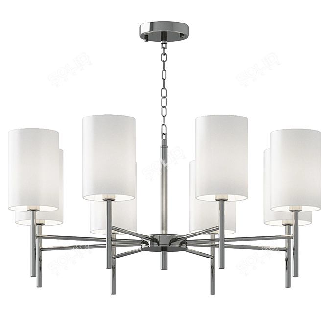 Evoluce Noia SLE107303-08 Chandelier 3D model image 3