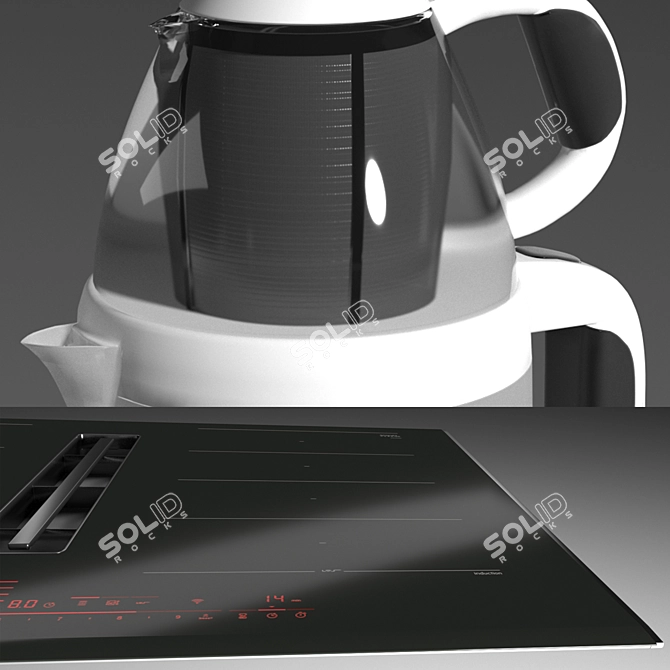 Bosch Kitchen Appliance Set 3D model image 8