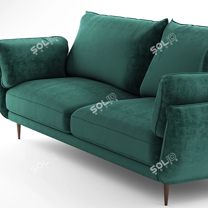 Emerald Happy Sofa Bed 3D model image 3