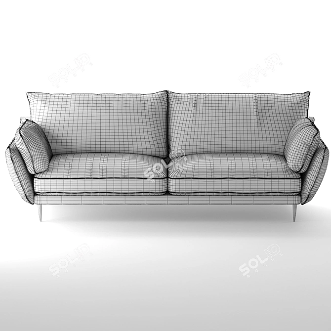 Emerald Happy Sofa Bed 3D model image 4