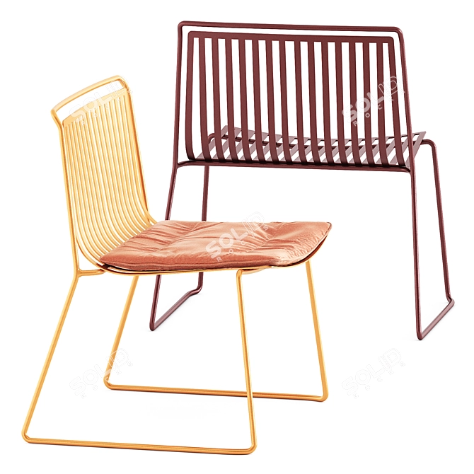 Alo XL Outdoor Armchair Elegance 3D model image 2
