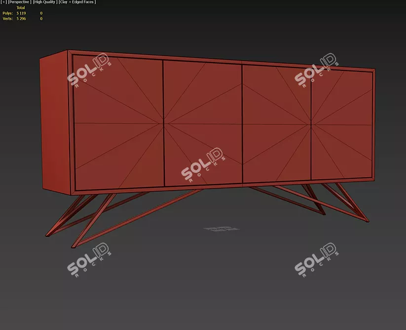 Pharaon Console by ICON Designe 3D model image 2