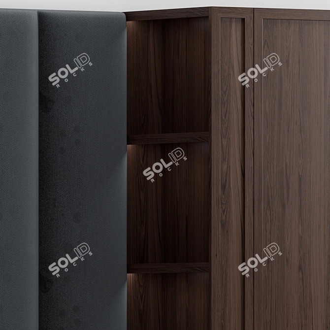 Versatile Hallway 9 Dual-Material Design 3D model image 1