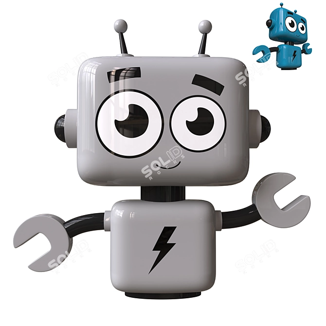 Interactive Robo Toy Kit 3D model image 1