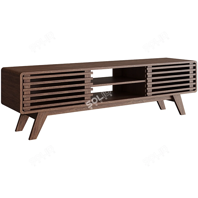 Corrigan Studio TV Stand Shelf 3D model image 1