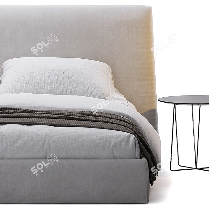 Luxury Bed by Desiree 3D model image 3