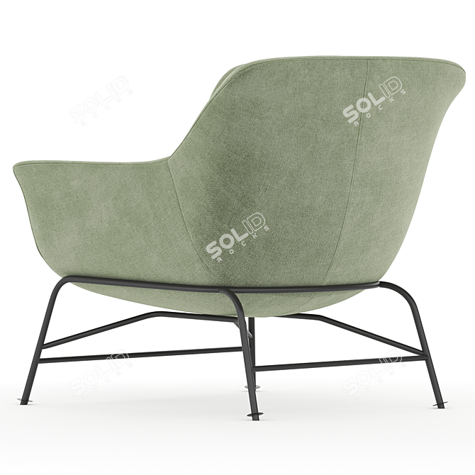 Design Chair TEULAT SADIRA 3D model image 3