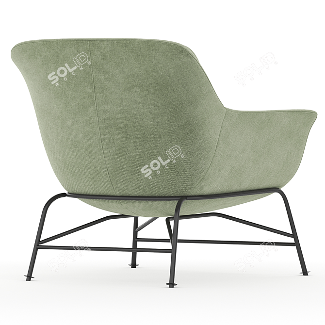 Design Chair TEULAT SADIRA 3D model image 4