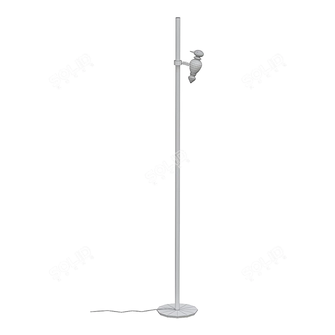 Karman ACCIPICCHIO Floor Lamp 3D model image 3