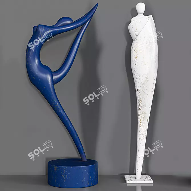 Sculpture Collection for 3D Scenes 3D model image 2