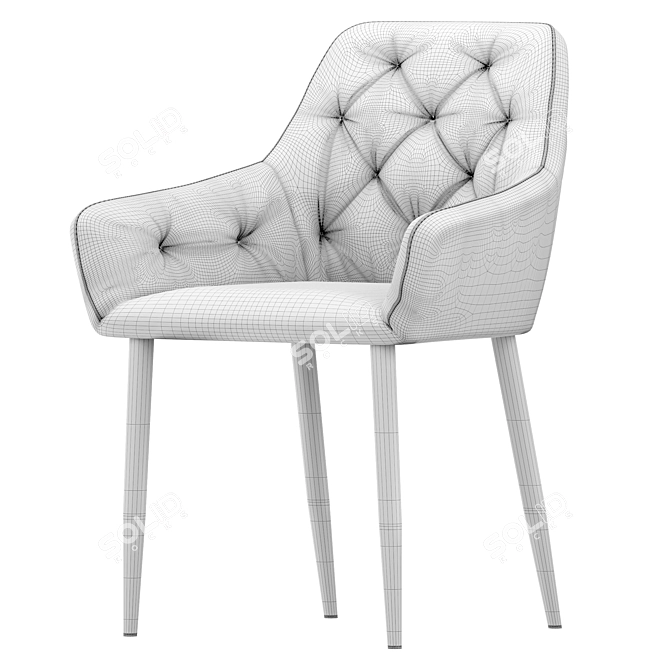 Marianna Chair - Modern Elegance 3D model image 2