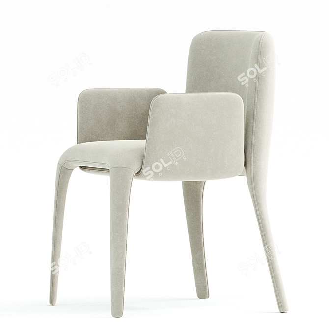 Contemporary Dining Chair 2017 3D model image 5