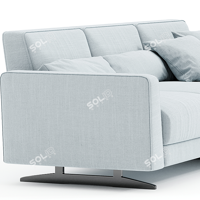 Elegant Bontempi Casa Mizar Sofa 3D model image 2