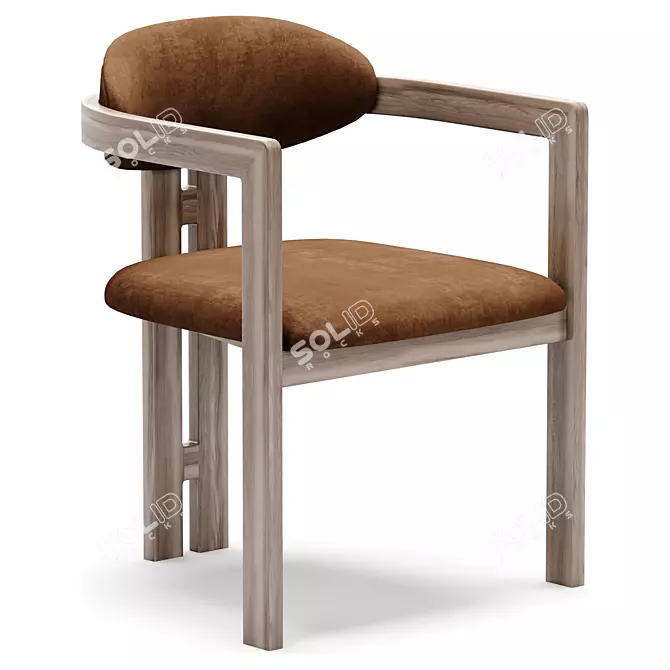 Modern NEO Chair, Liang & Eimil 3D model image 2