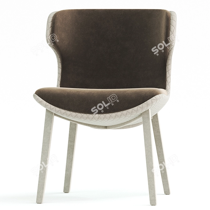 Contemporary Dining Chair 2017 V-Ray 3D model image 5