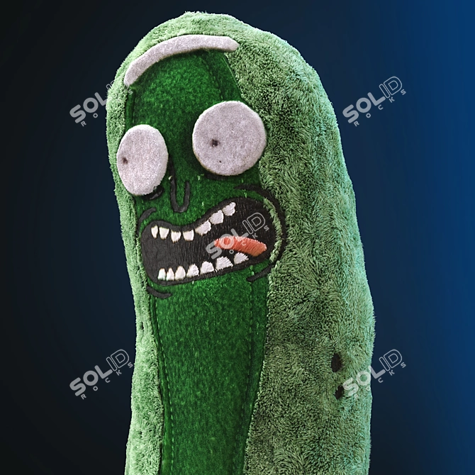 Photo Toy Pickle Rick 3D model image 4