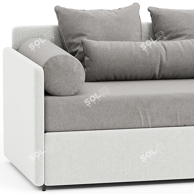 Modular Sofa Line Bolzan Letti 3D model image 2