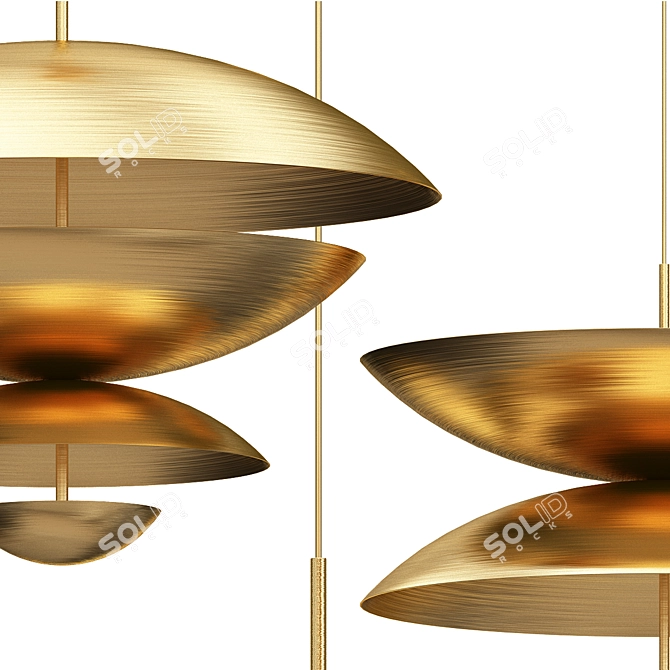 Celestial Pendant Lighting 3D model image 2