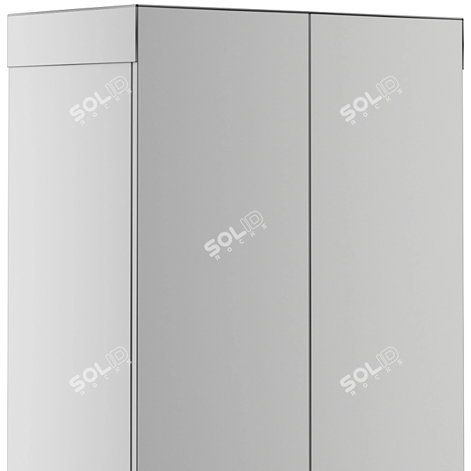 Modular Frame Bar Cabinet 3D model image 3