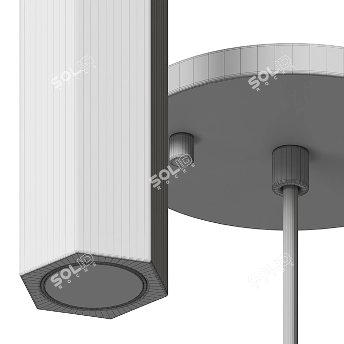 Umfredo Minimalist LED Pendant Light 3D model image 4