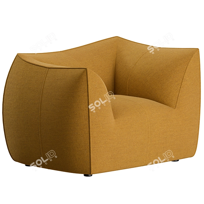 1972 Le Bambole Armchair Design 3D model image 1