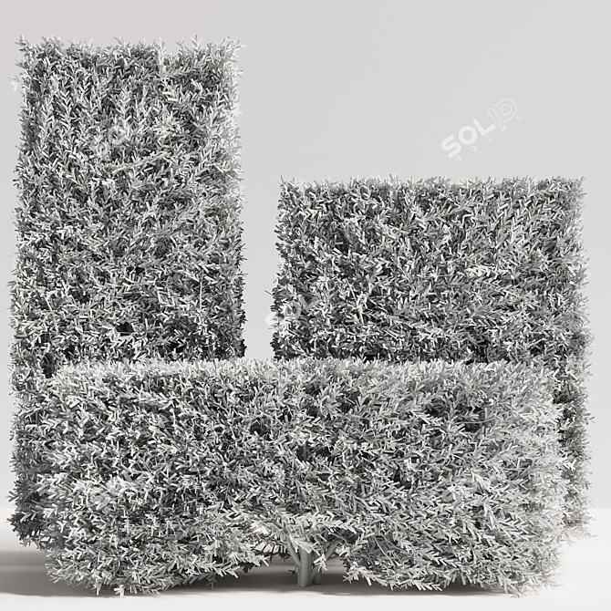 Elegant Furniture Set 3D Model 3D model image 5