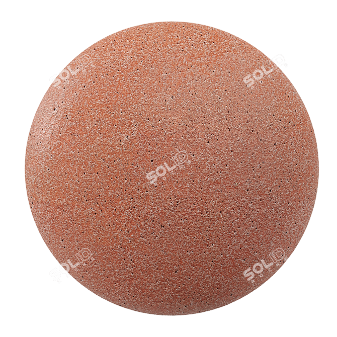 PBR Concrete Seamless Material Texture 3D model image 1