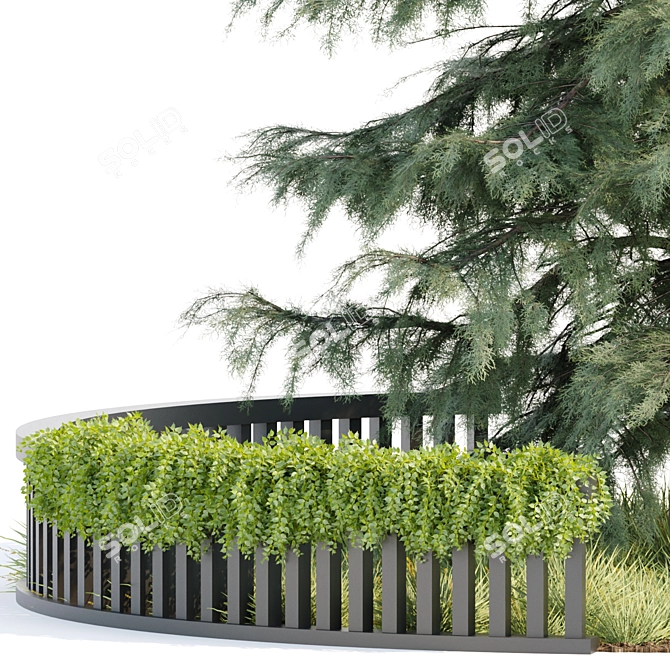 PBR Outdoor Garden Model Vol.106 3D model image 3