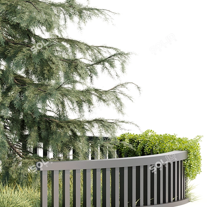 PBR Outdoor Garden Model Vol.106 3D model image 4