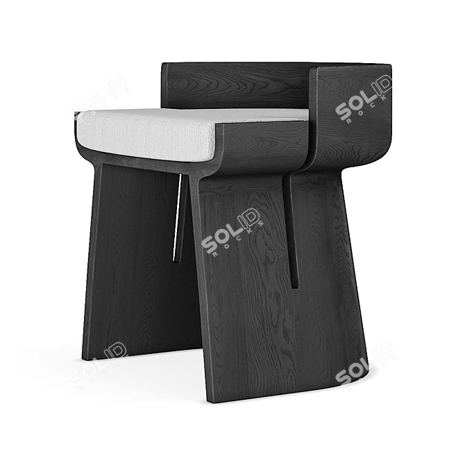 Atelier Pendhapa Lecorce Stool 3D model image 1