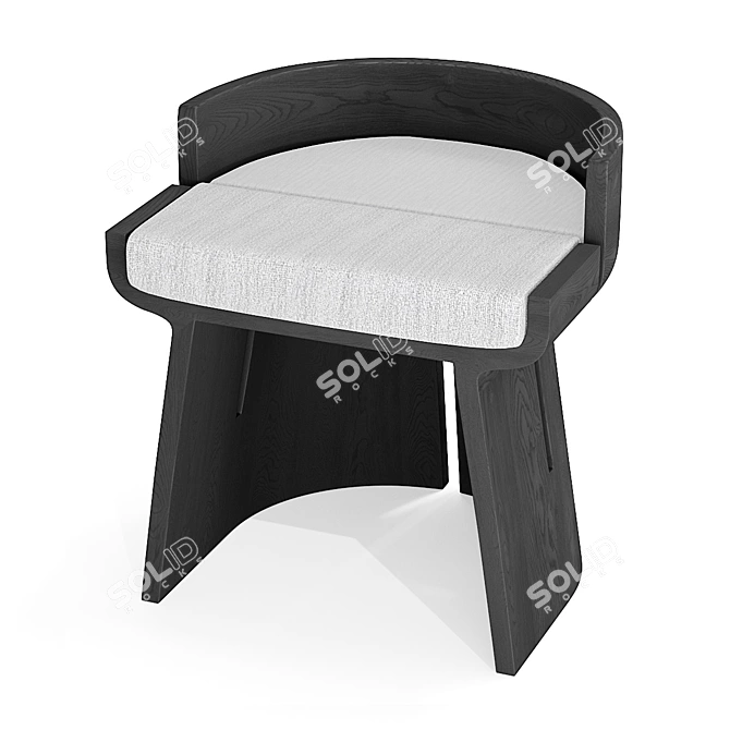 Atelier Pendhapa Lecorce Stool 3D model image 2