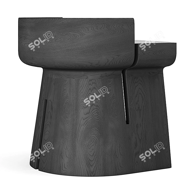 Atelier Pendhapa Lecorce Stool 3D model image 6