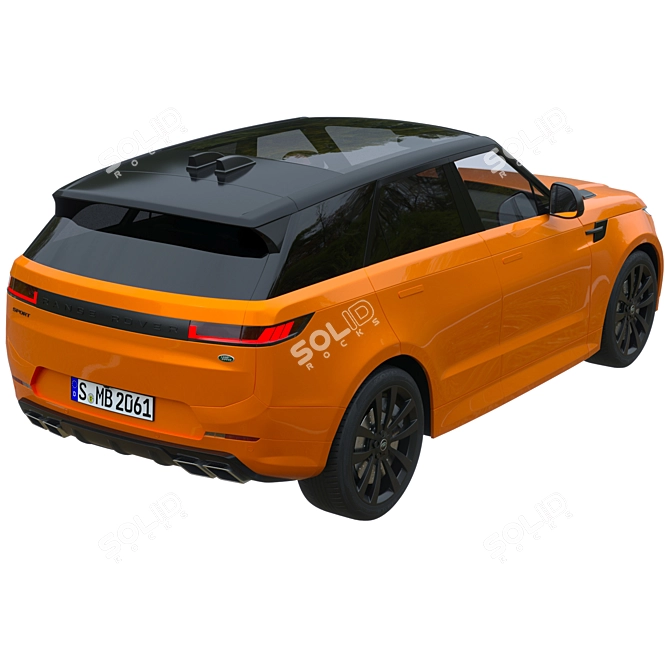 Dynamic Evolution: Range Rover Sport 3D model image 3