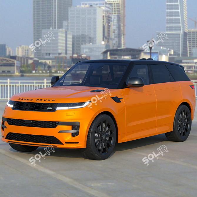 Dynamic Evolution: Range Rover Sport 3D model image 7