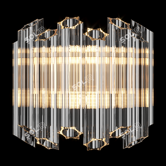 VENERA WALL Glass Diffuser Sconce 3D model image 1