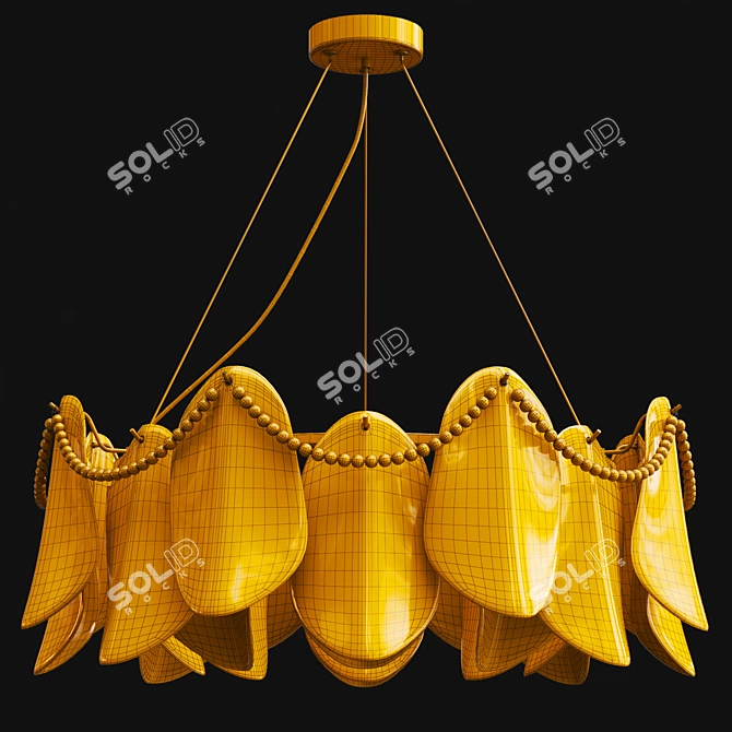 VIOLETTA LUXURY CHANDELIER COLLECTION 3D model image 3