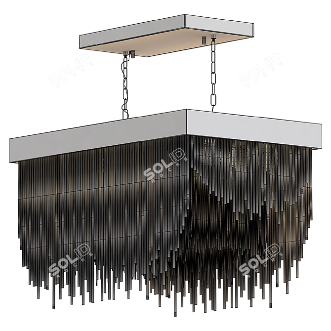 Luxury Crystal Chandeliers for Villas 3D model image 2