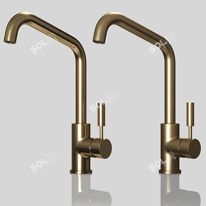 Swivel Spout Neve Kitchen Faucet 3D model image 1