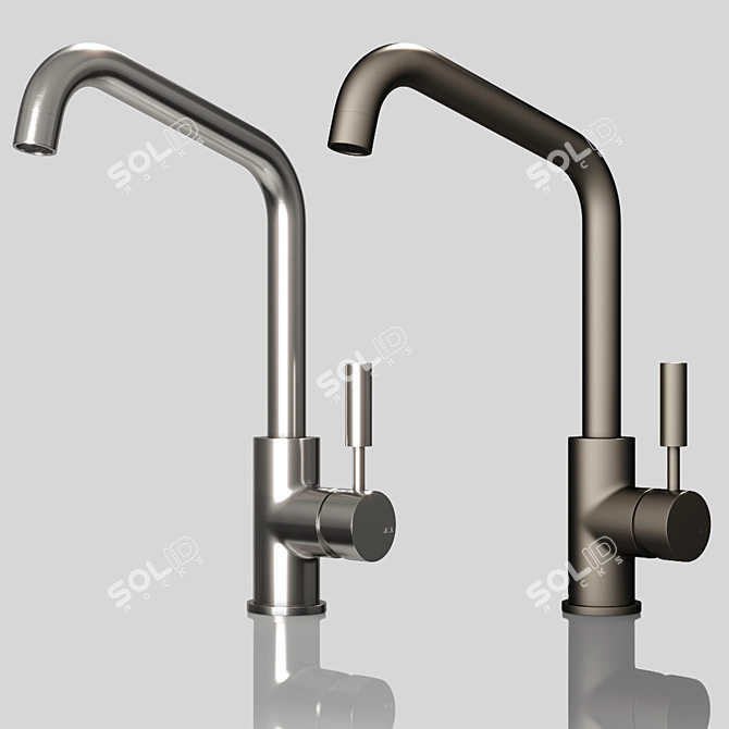 Swivel Spout Neve Kitchen Faucet 3D model image 3