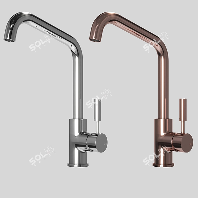 Swivel Spout Neve Kitchen Faucet 3D model image 8