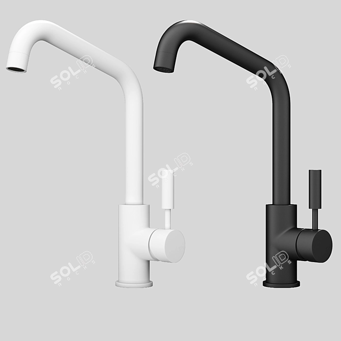 Swivel Spout Neve Kitchen Faucet 3D model image 10