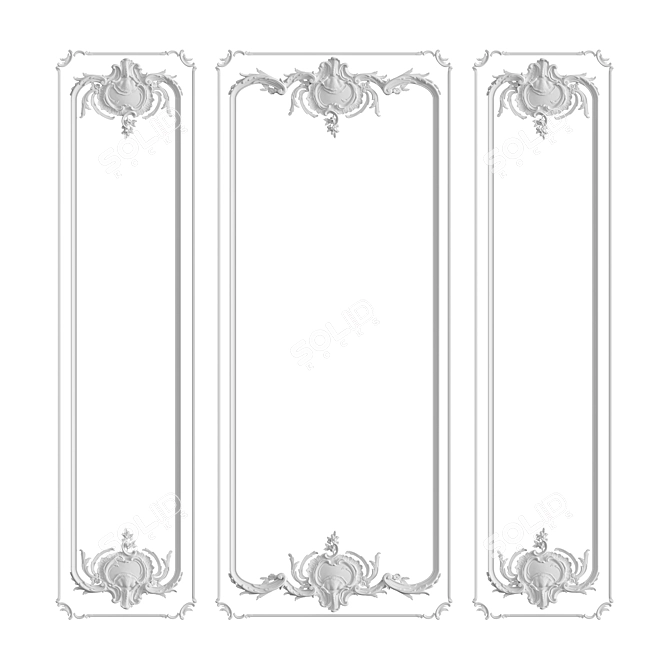 Custom Decor Solutions for Interiors 3D model image 5