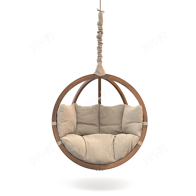 Hanging Chair DeepLounge - Versatile Comfort 3D model image 1