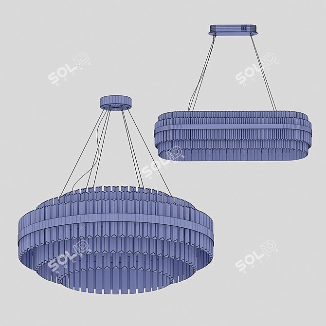 Modern Voyage Desk Table Lamp 3D model image 3