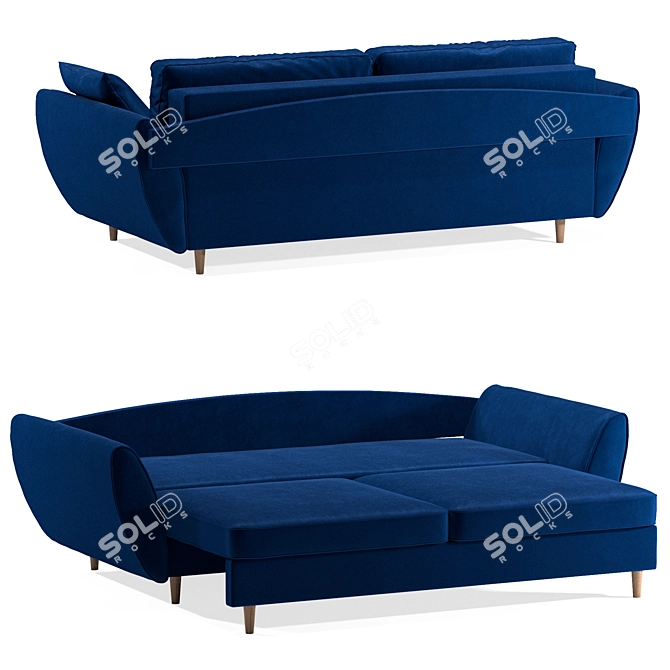 Volga Sofa Bed: Bragi 3D model image 4