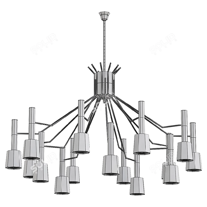 Ella Model for 3Ds Max 3D model image 2